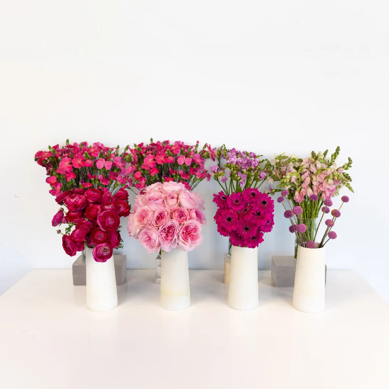 Gummy Pink Diy Flower Kit Apron - Image