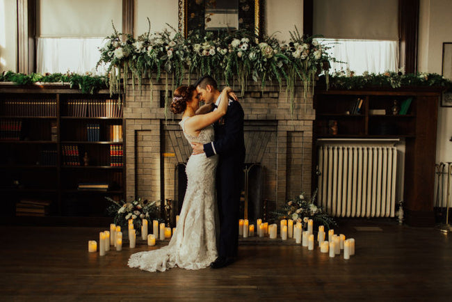 Intimate Winter Wedding