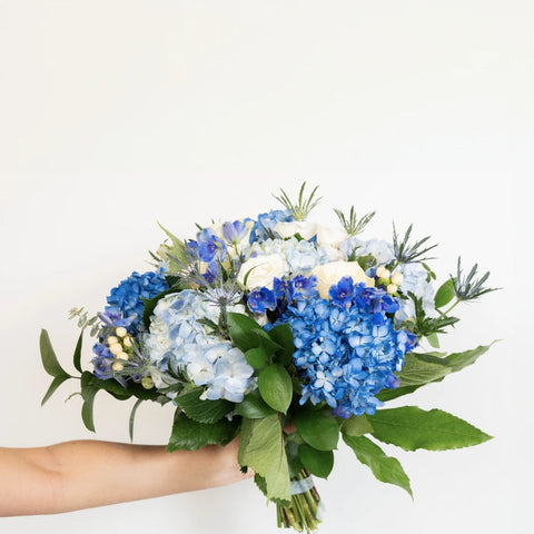 Hannukah Flower Arrangement Hand - Image