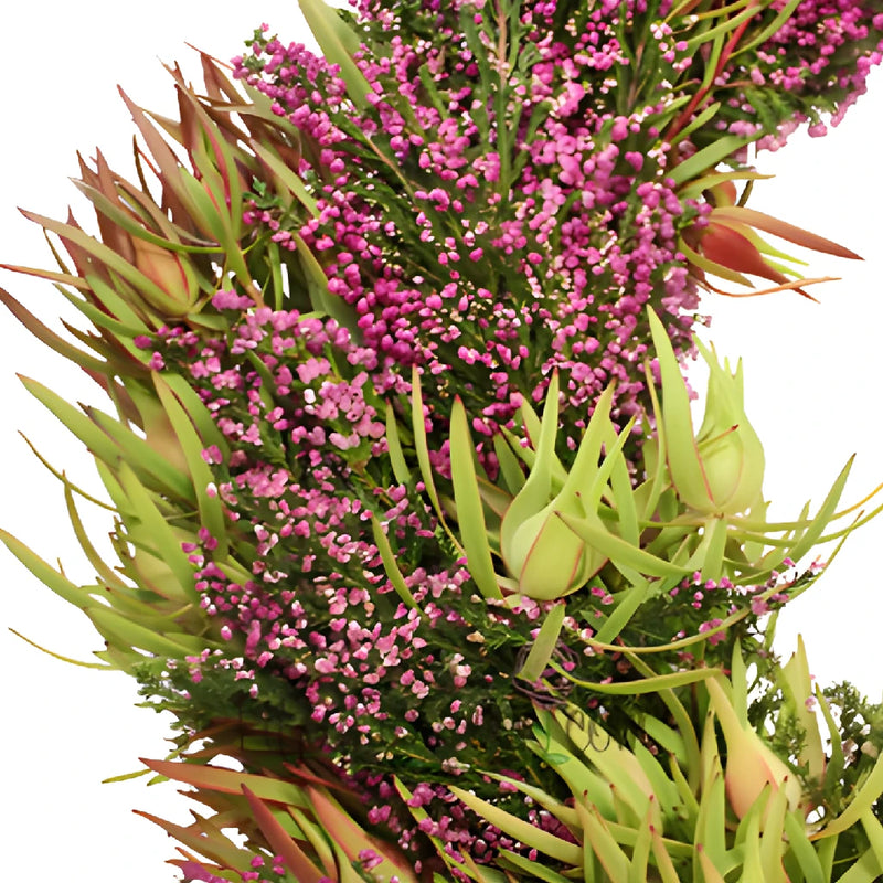 Heather and Safari Sunset Wreaths