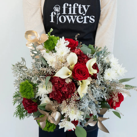 Hoiday Mix Centerpiece Apron - Image