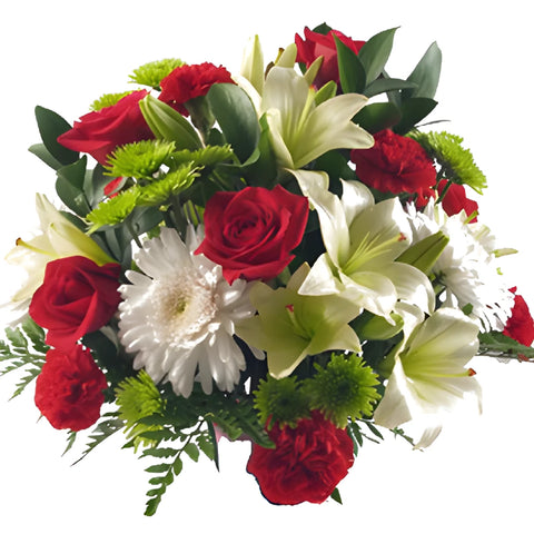 Holiday Party Flower Centerpiece