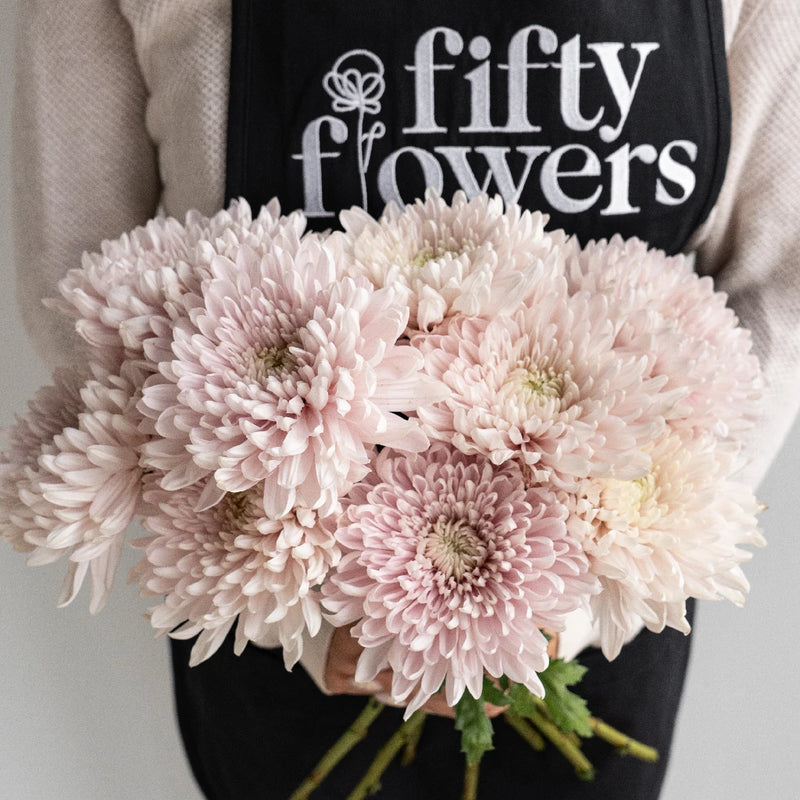 Honeymoon Bahlia Flower Apron - Image