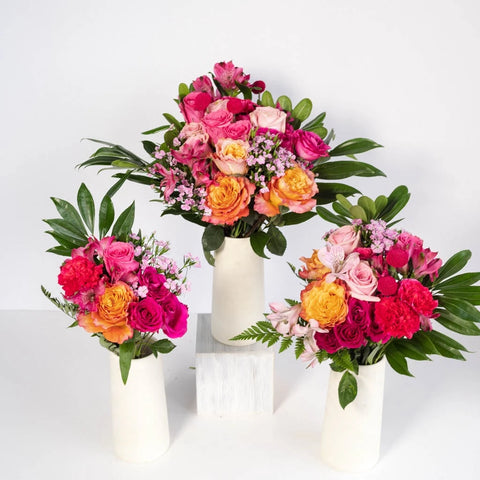 Hot Popping Pink Wedding Centerpieces Vase - Image