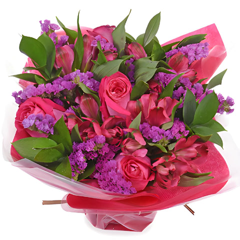 Monochromatic Hot Pink Bouquetta Centerpieces