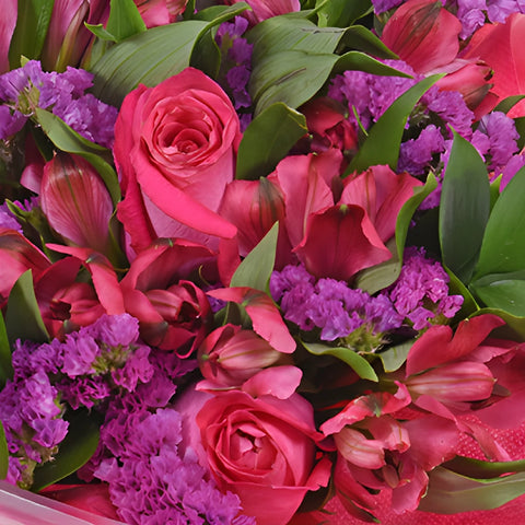 Monochromatic Hot Pink Bouquetta Centerpieces