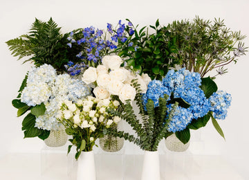 Hydrangea Hues Bouquet Bar Kit Recipe - Image