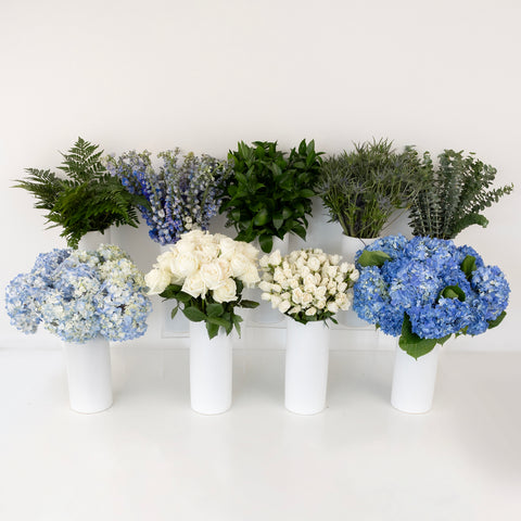 Hydrangea Hues Diy Flower Kit Stem - Image