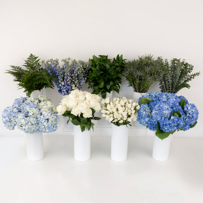 Hydrangea Hues Diy Flower Kit Stem - Image