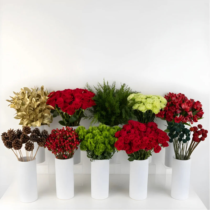 Jingle Bells Diy Flower Kit Stem - Image