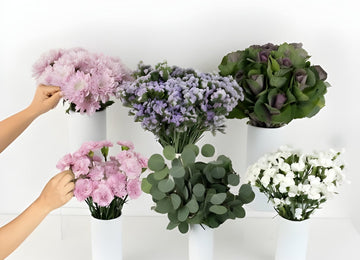 Kale Garden Party Bouquet Bar Flower Kit Close Up - Image
