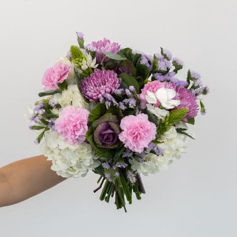 Kale Garden Party Flower Bouquet Vase - Image