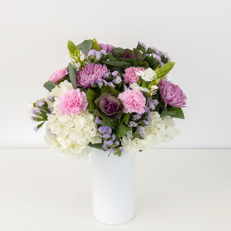 Kale Garden Party Flower Bouquet Vase - Image
