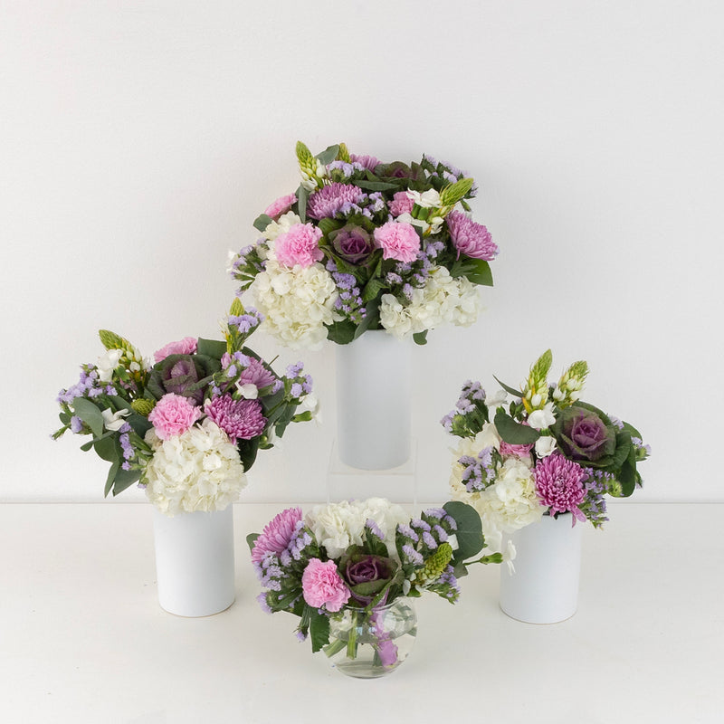 Kale Garden Party Flower Centerpieces Recipe - Image