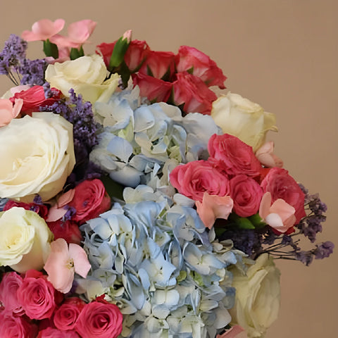 Kindred Spirit Fresh Flower Arrangement Close Up - Image