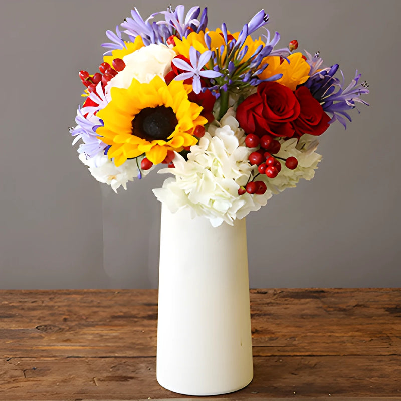 Jubilant Summer Sunflower Bouquet