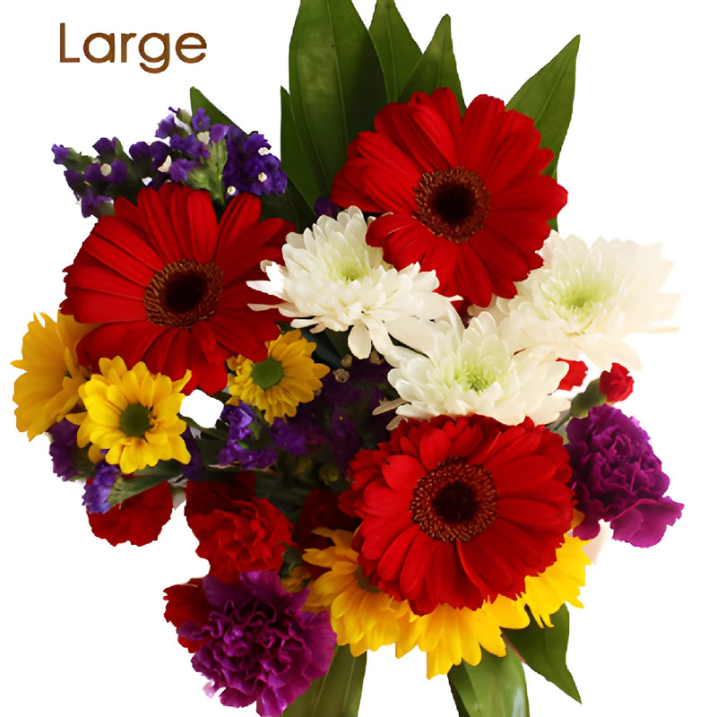 Cherries Jubilee Flower Centerpieces