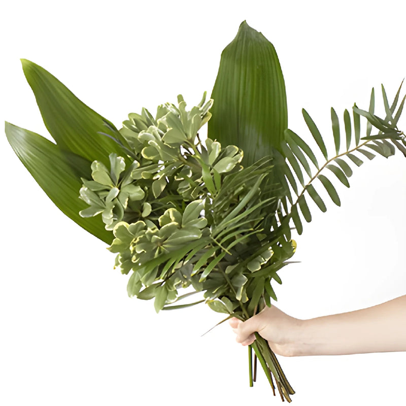 Lake Green Wholesale Bouquet Bunch in a hand