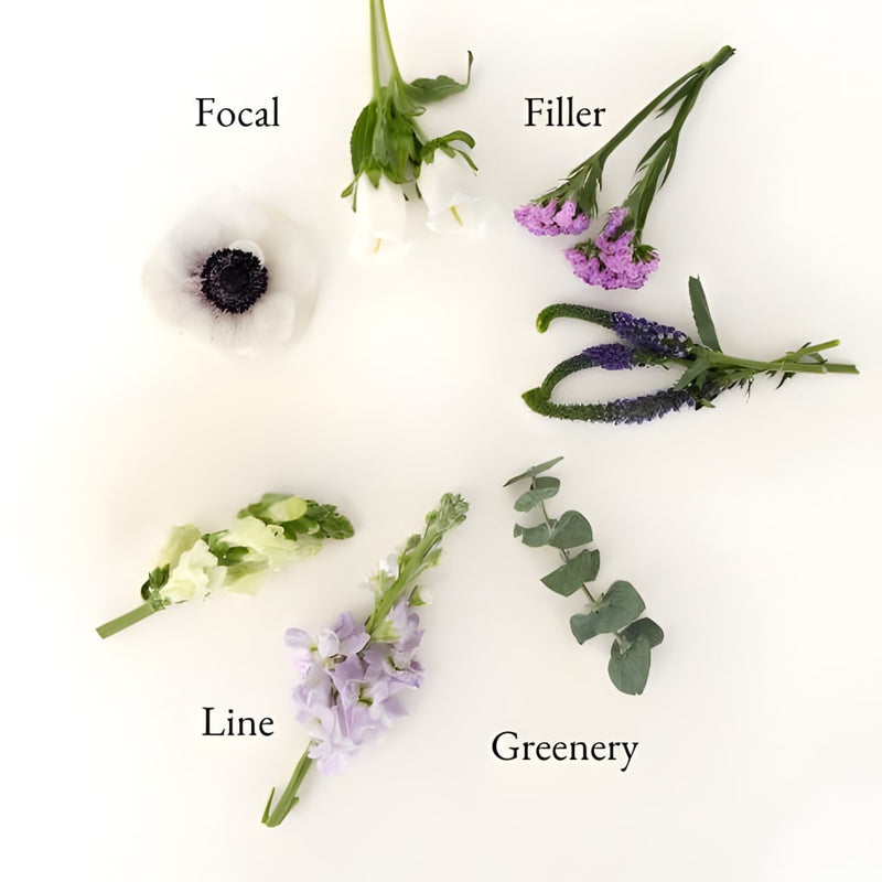 Lavender Dreams Bouquet Bar Flower Kit Apron - Image