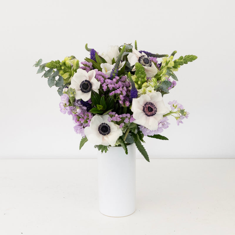 Lavender Dreams Flower Bouquet Vase - Image