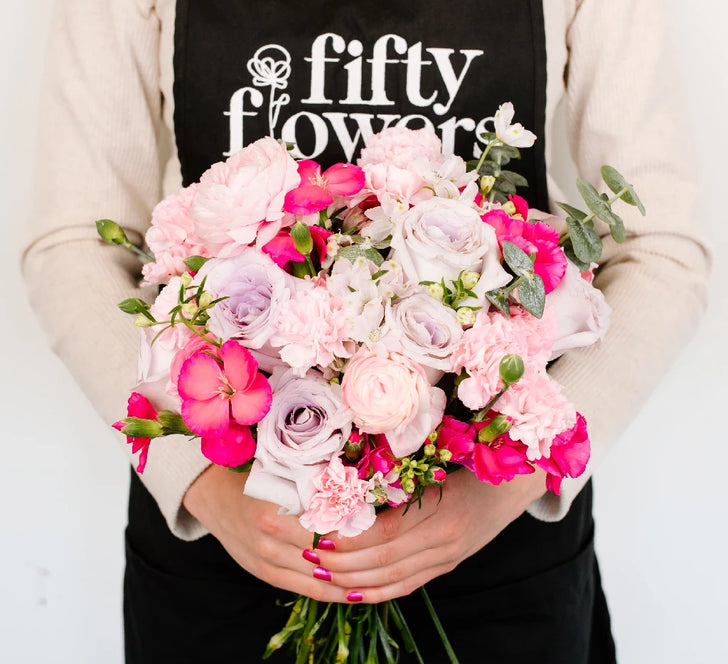 Lavender Hues Diy Flower Kits Hand - Image