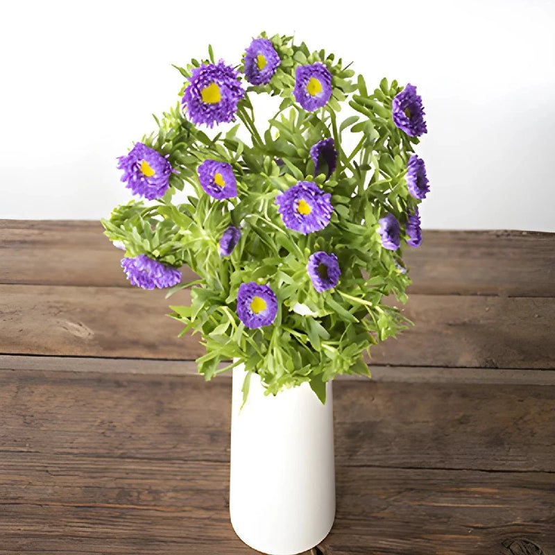 Lavender Matsumoto Flowers Apron - Image