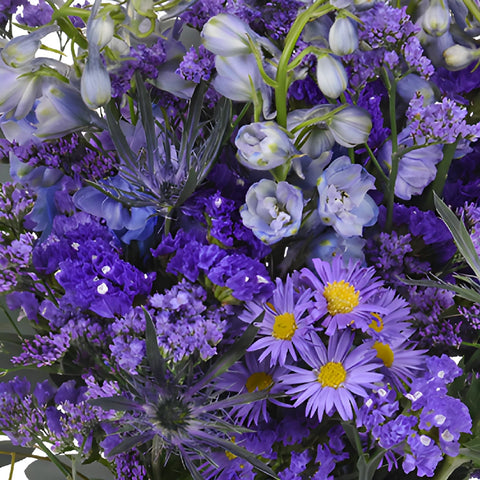 Lavender Mist Flower Centerpieces