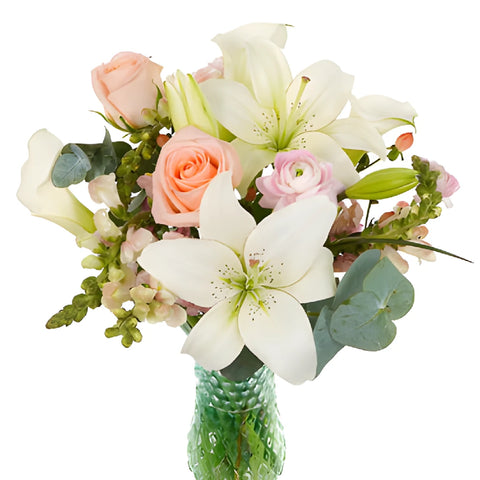 Pink Lemonade Flower Centerpiece