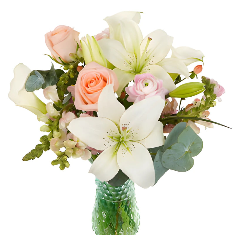 Pink Lemonade Flower Centerpiece