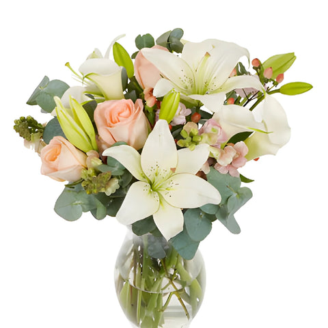 Pink Lemonade Flower Centerpiece