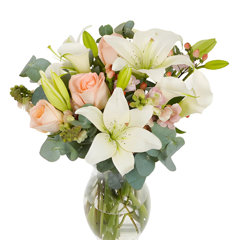 Pink Lemonade Flower Centerpiece