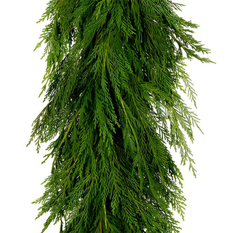 Leyland Cedar Winter Greens Garland