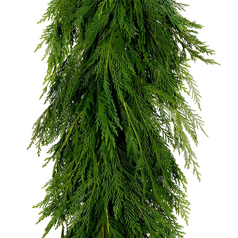 Leyland Cedar Winter Greens Garland