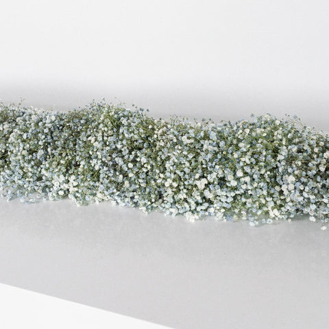Light Blue Baby's Breath Tinted Garland Vase - Image