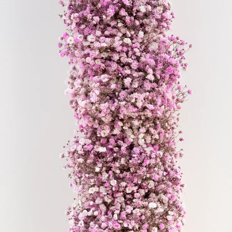 Light Pink Baby's Breath Garland Close Up - Image