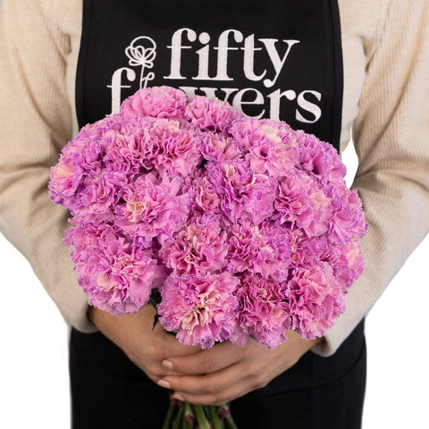 Light Pink Flamingo Wholesale Carnation Apron - Image