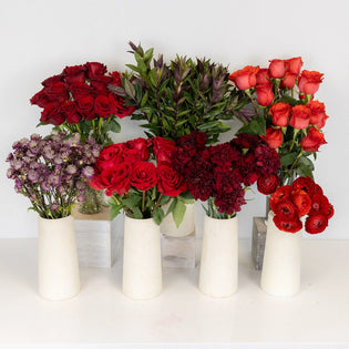 Love Letters In Red Bouquet Bar Flower Kit - Image