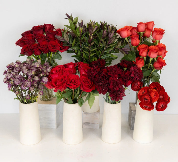 Love Letters In Red Bouquet Bar Flower Kit - Image