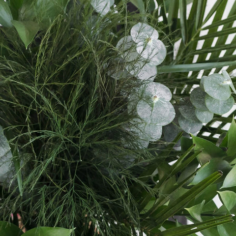 Lush Emeralds Greenery Centerpiece - Image