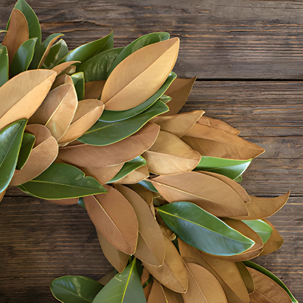 FiftyFlowers Magnolia Greenery Wreath - Thumbnail 3
