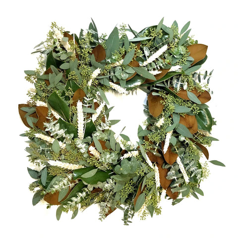 Lucky Penny Magnolia Wreath FlatLay