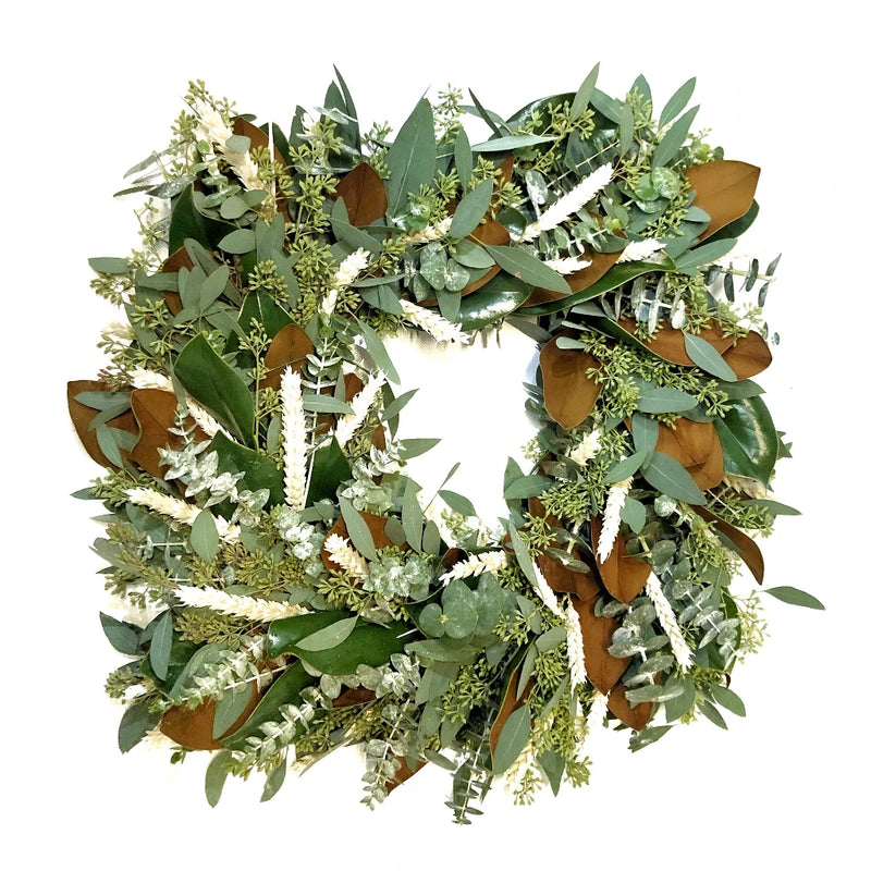 Lucky Penny Magnolia Wreath FlatLay