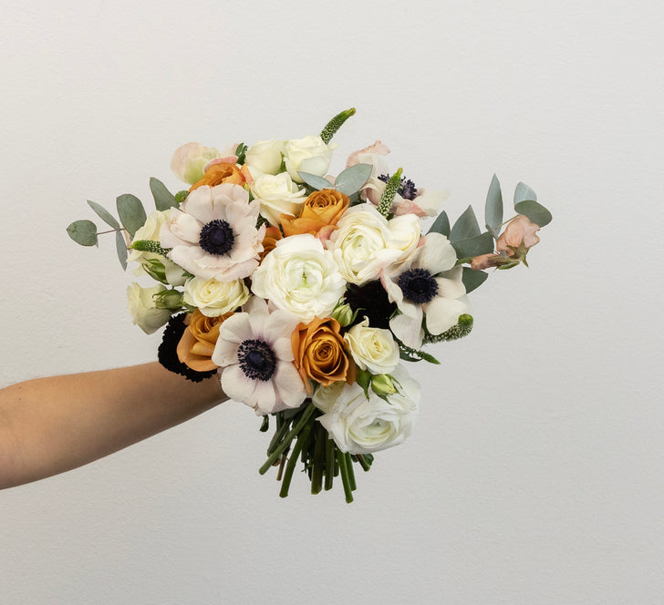Maple And Merlot Diy Flower Kit Vase - Image