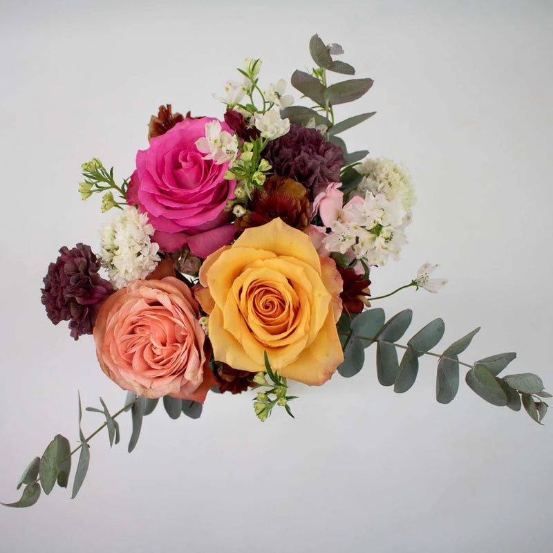 Maple Garden Flower Centerpiece Size Medium Top Down