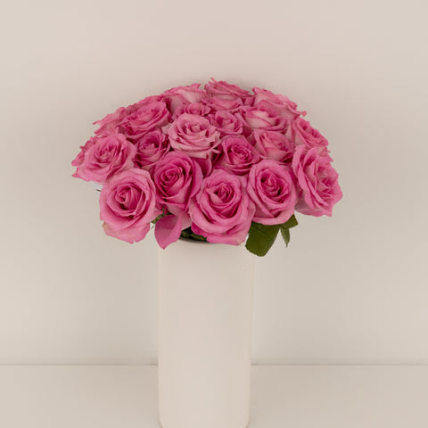 Marry Me Pink Rose Vase - Image
