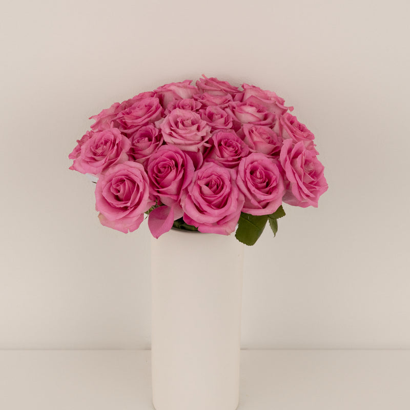 Marry Me Pink Rose Vase - Image