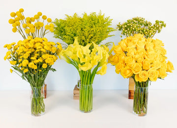 Mellow Yellow Flower Bouquet Bar Recipe - Image