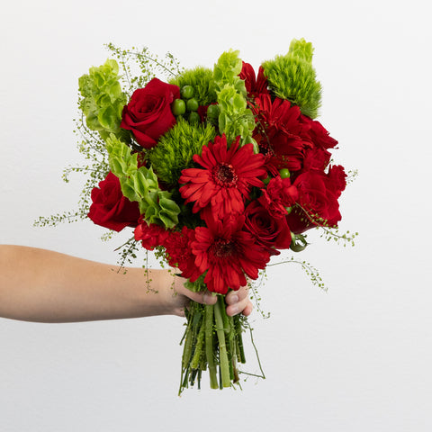 Merry And Bright Diy Flower Kit Vase - Image