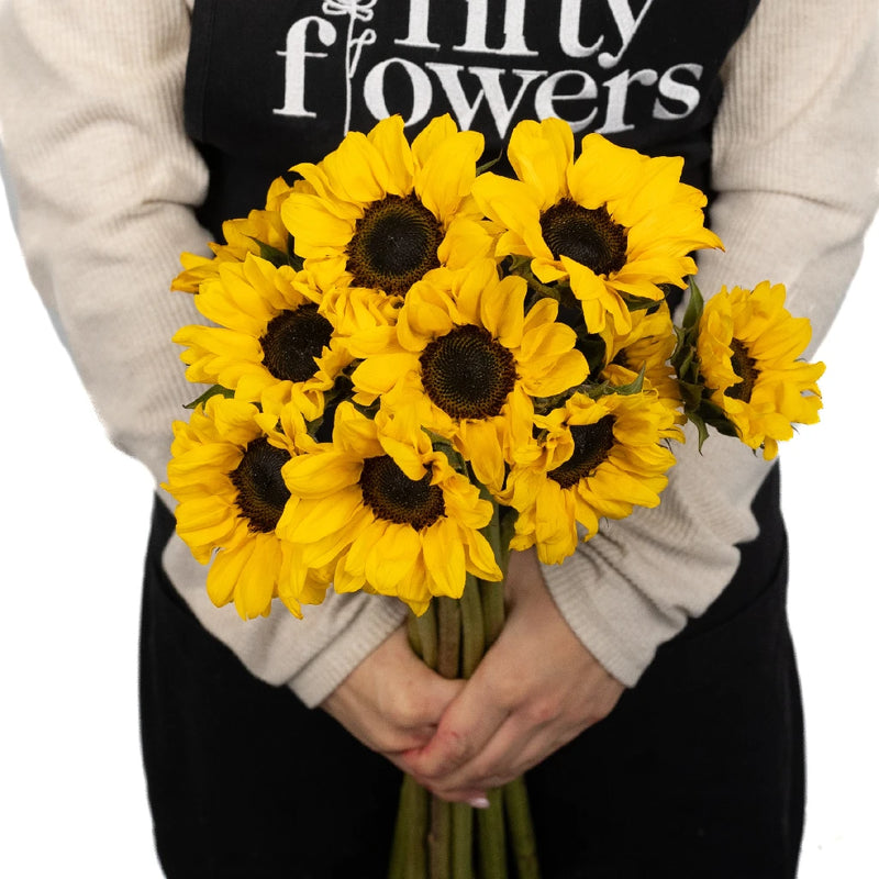 Mini Vincent Sunflowers Apron - Image