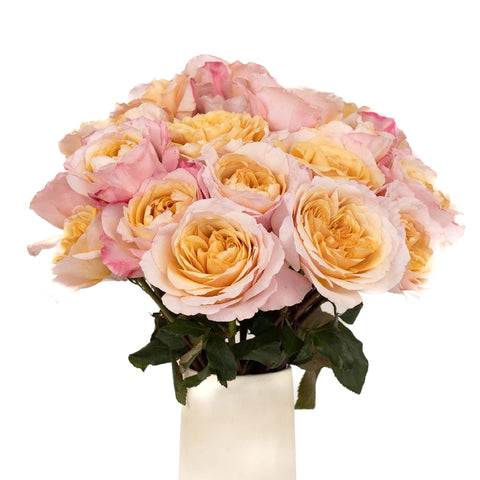 Miyabi Brown Garden Rose Vase - Image